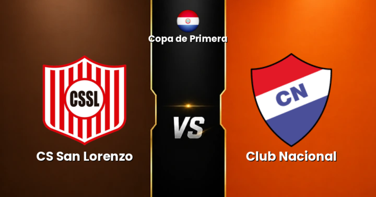 CS San Lorenzo vs Club Nacional - Copa de Primera