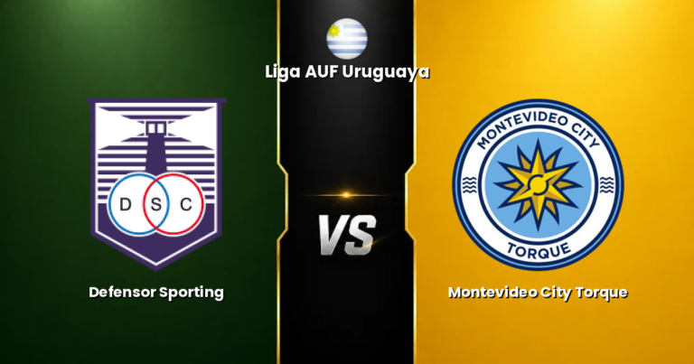 Defensor Sporting vs Montevideo City Torque - Liga AUF Uruguaya