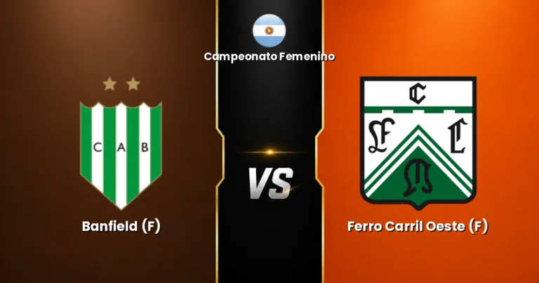 Banfield (F) vs Ferro Carril Oeste (F) - Campeonato Femenino