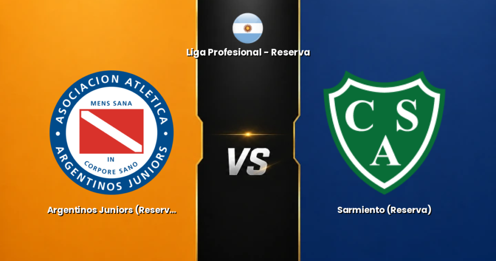 Sarmiento vs. Argentinos Juniors